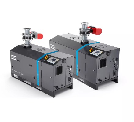 VSD teknolojisine sahip kuru vidalı vakum pompası DWS 450 750 VSD